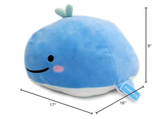 Vintoys blue whale plush gift-ready packaging for gifting
