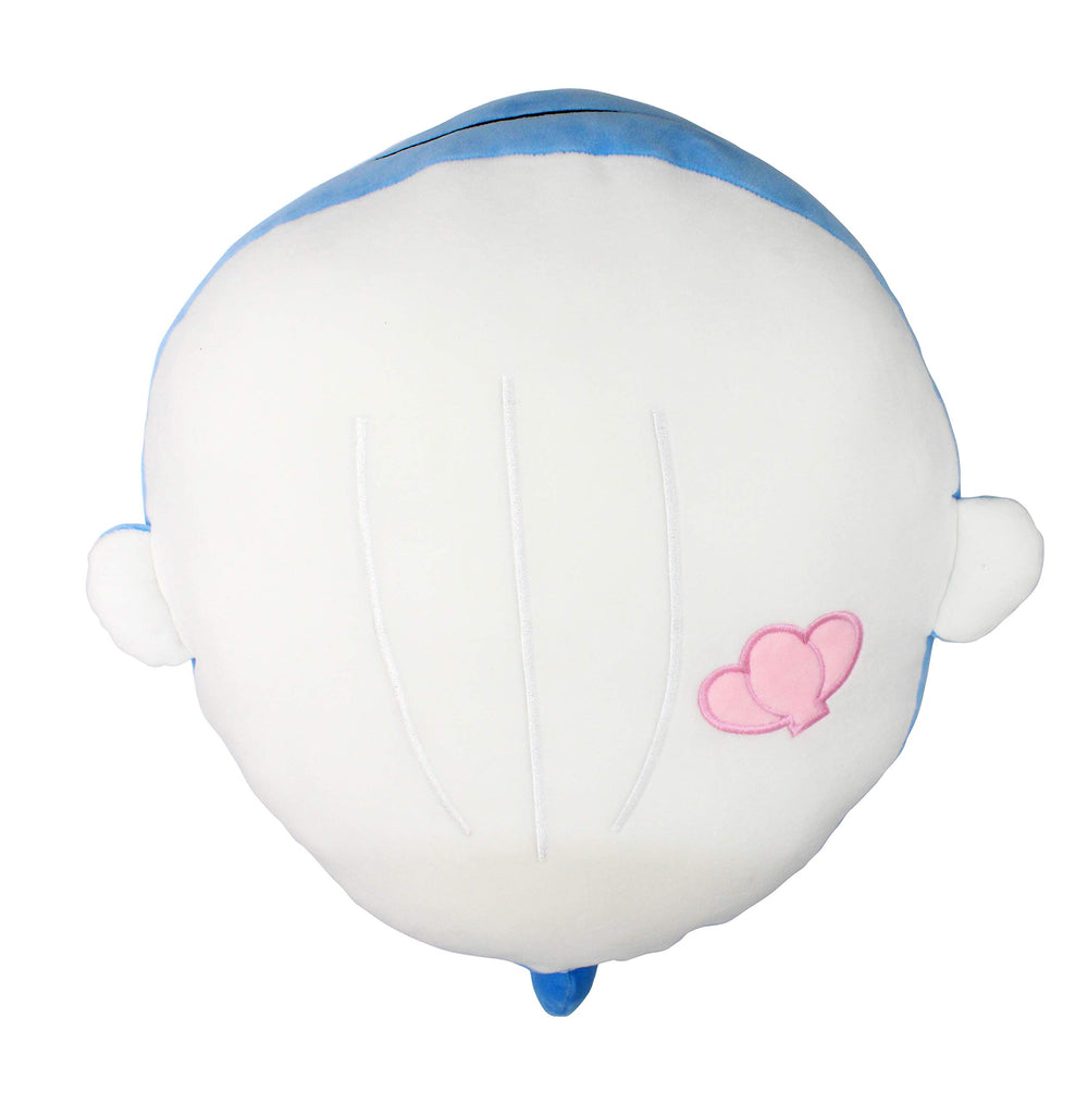 Vintoys blue whale plush office nap-friendly companion