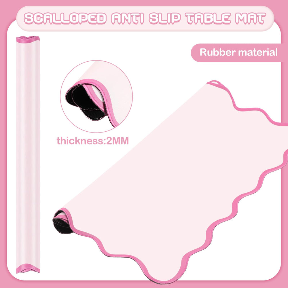 Anti-slip back grips surfaces to prevent shifting