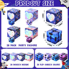 VioraWhite gift boxes accompany each cube for easy gift-ready presentation.
