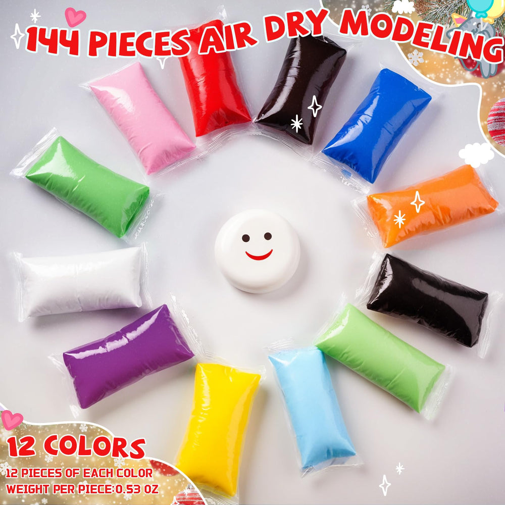 VioraWhite Mardi Gras color clay for vibrant kids' crafts.
