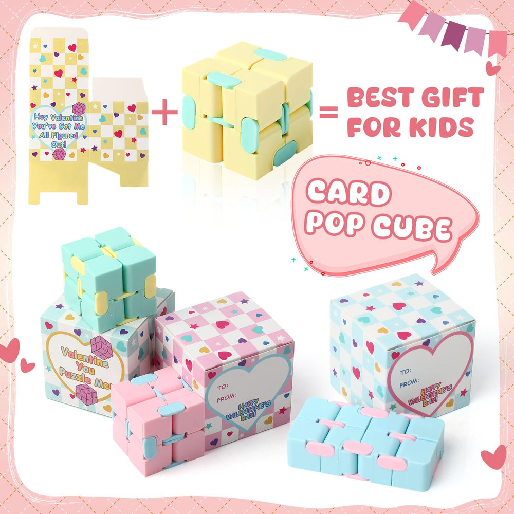 VioraWhite gift boxes with cubes for quick, ready-to-share presents.