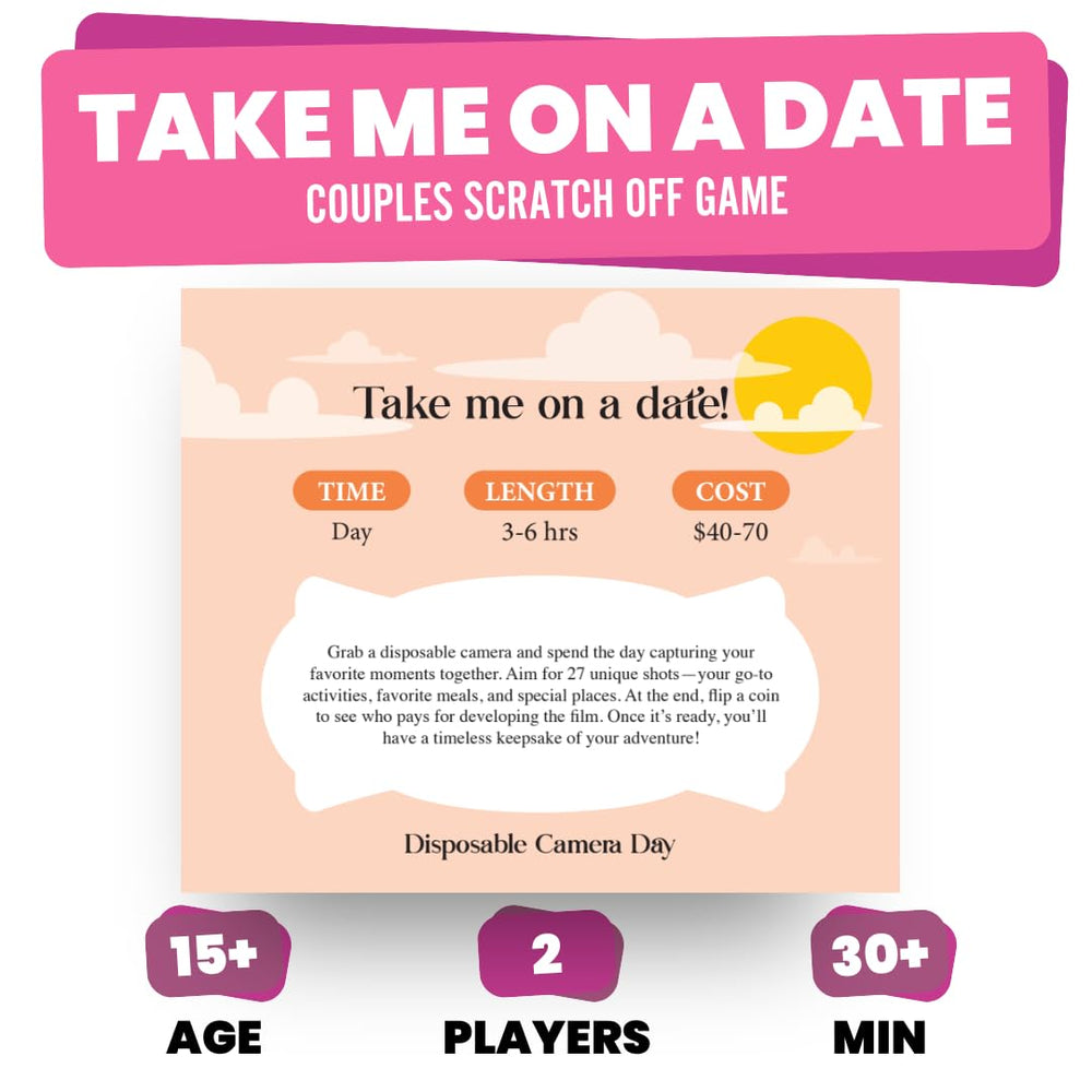 Viral Studios easy-date planning lets couples scratch and go smoothly.