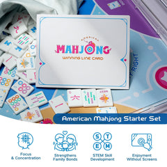Virora Mahjong acrylic pushers help maintain pace and clean hands during gameplay