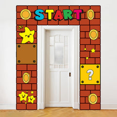 Virosera Super Brother banner full view for porch decor and photo booth