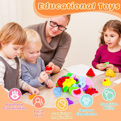 VISCOO sea creature squishies, fun for sensory bins and stress relief.