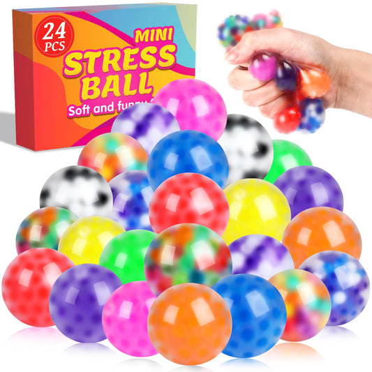 Viscoo stress ball multicolor collection for easy, on-the-go stress relief.