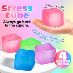 Viscoo stress cube purple offers satisfying squeeze for downtime and mindful breaks