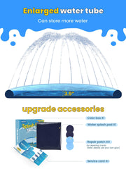 VISTOP splash pad water pressure control alters spray height and direction