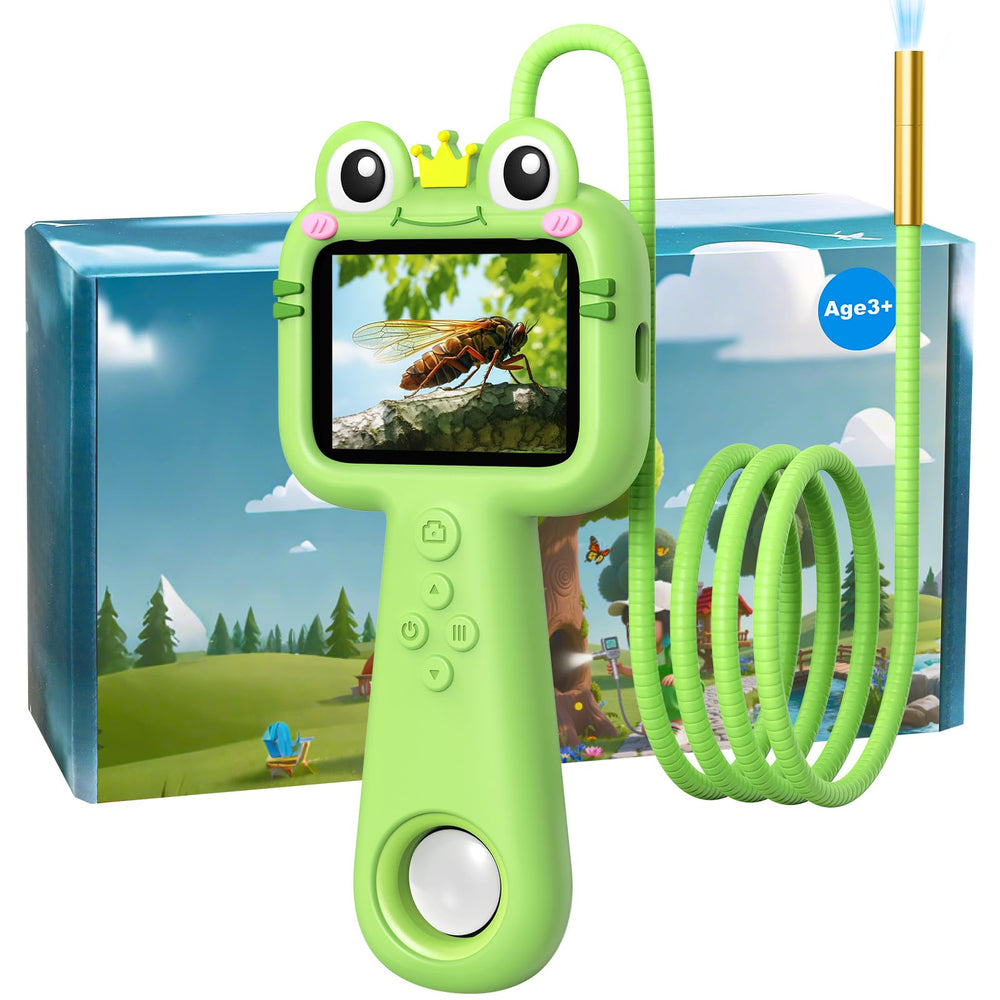 Vivid Glass Borescope for Kids closeup showing safe, kid-friendly design for exploration