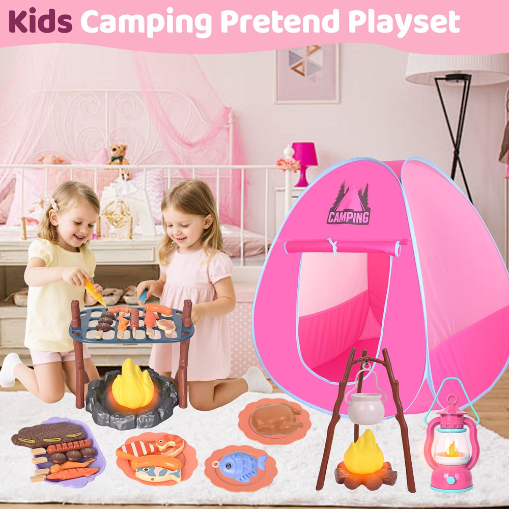 Viwulute camping set crafted from safe, durable materials for worry-free playtime.