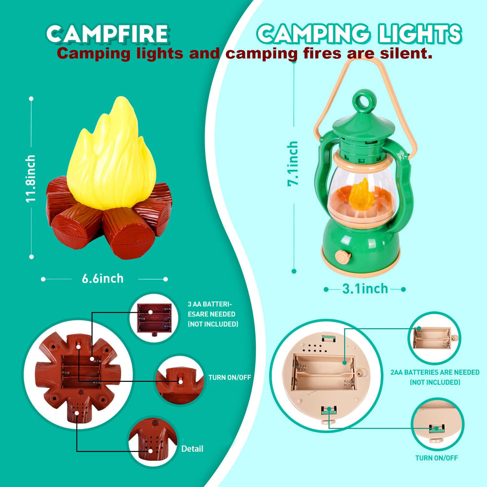 Viwulute camping set toys durable safe materials ensuring lasting play