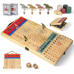 Vixflux 21-inch horse racing board complete set ready to play