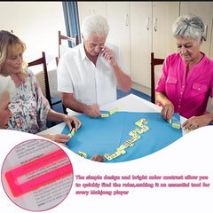Viyohoh Mahjong line finder pink packaging image ideal for gifting to players.