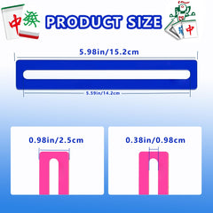 Viyohoh Mahjong line finder pink side view highlights slim 6-inch reader profile.