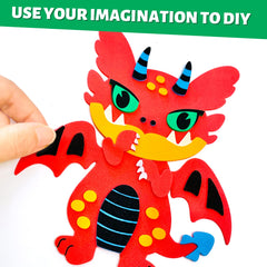 VKPI color-rich 3D dragons spark imaginative, hands-on play.