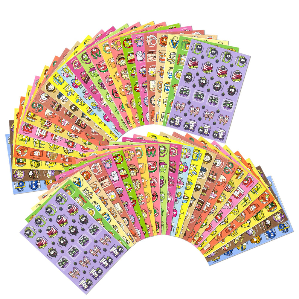 VKPI Scratch and Sniff stickers packaging showing 1152 pieces for classroom rewards.
