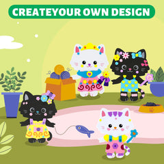 VKPI travel-friendly craft activity designed for car or plane trips