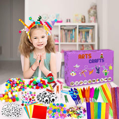 VLUSSO colorful paper and stickers fuel collage art and school crafts