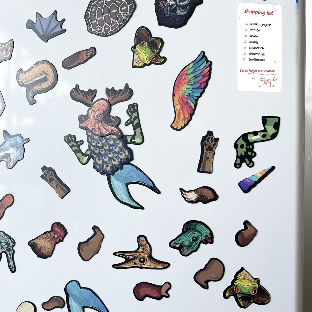 VMNlooking Magnetic Parts cling securely to fridges and metal boards.