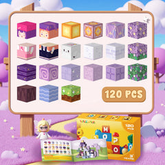 VNLINA Magnetic Blocks STEM-ready castle-building sparks logical thinking and imaginative exploration.