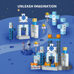 VNLINA magnetic blocks tiles and connectors enable easy, satisfying clicks