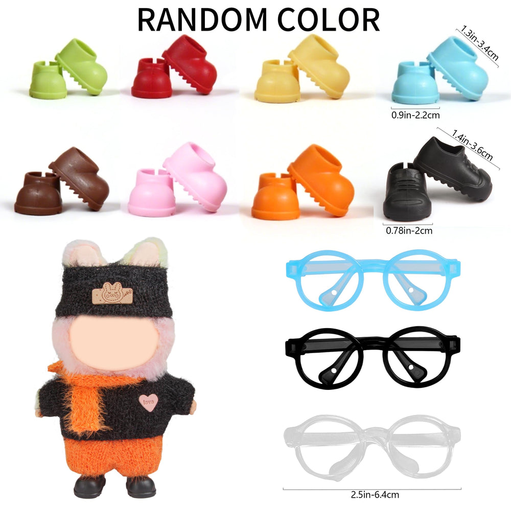 Voccim mixed accessories inspire versatile, mix-and-match styling for 17cm dolls.