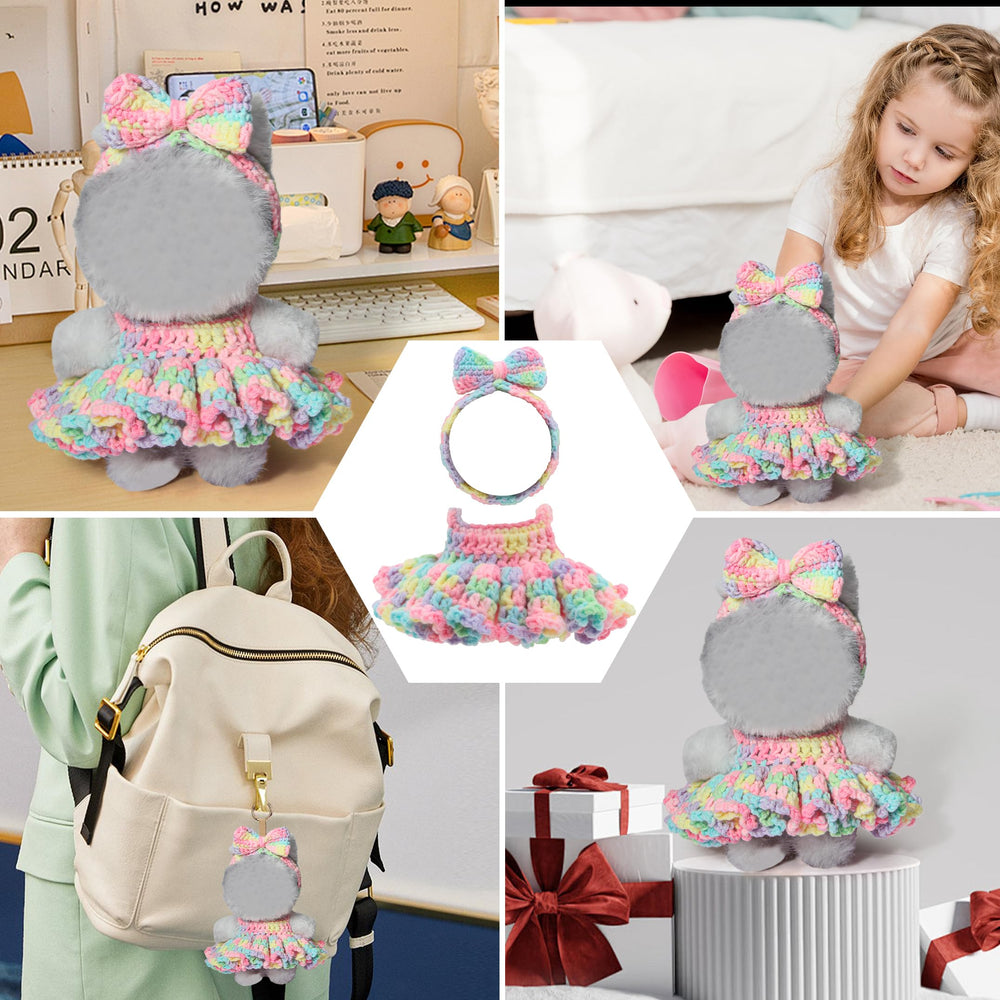 Voccim easy-wear design fits 15cm or 17cm dolls for quick dress-up