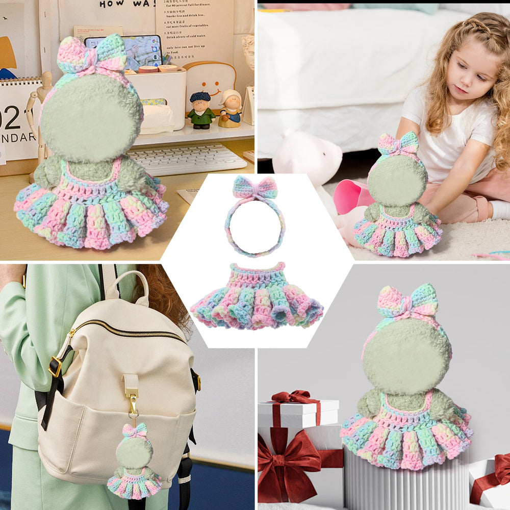Voccim packaged dress and bow headband set, ready for gifting