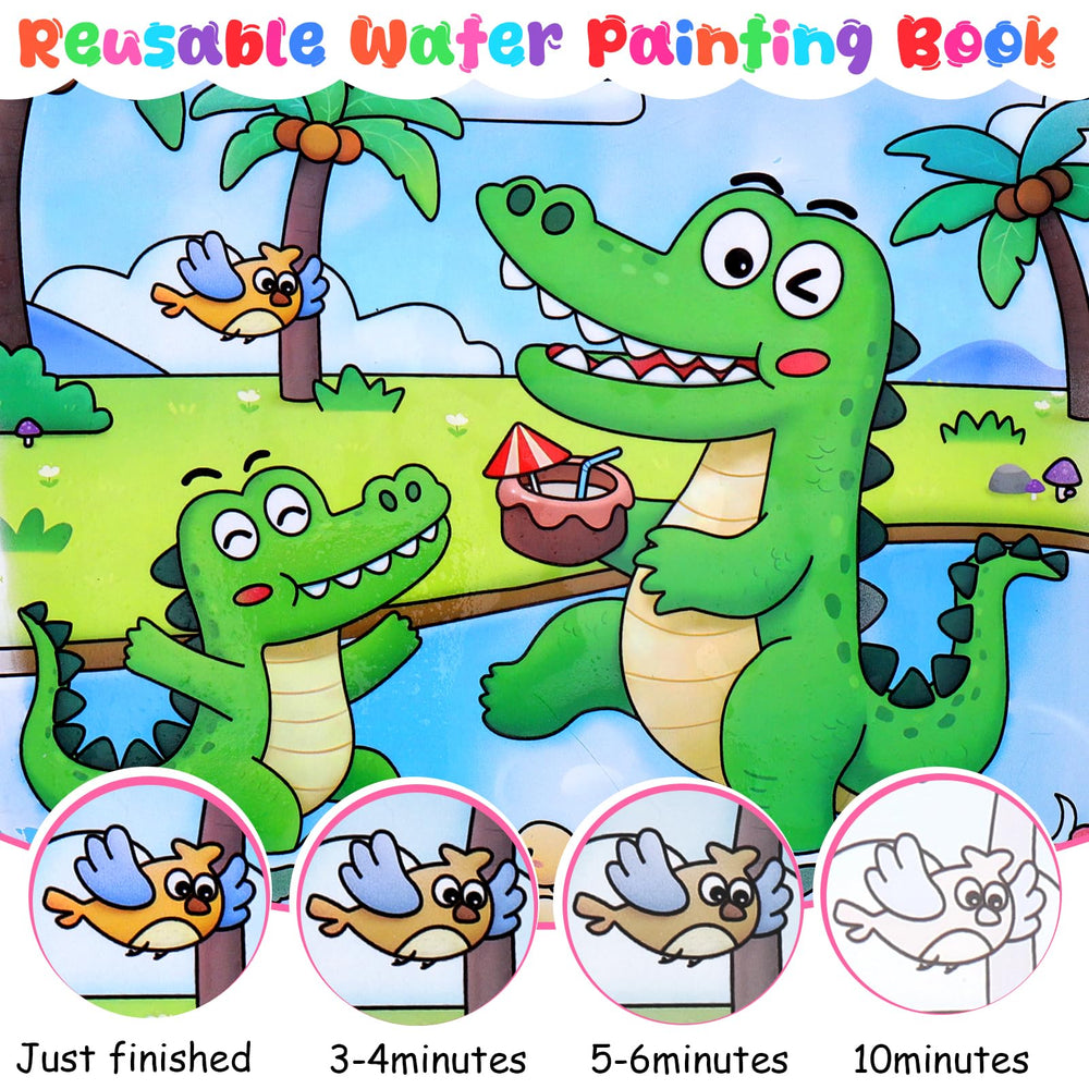 Vodolo water pen refill pack keeps art flowing for endless color reveals.
