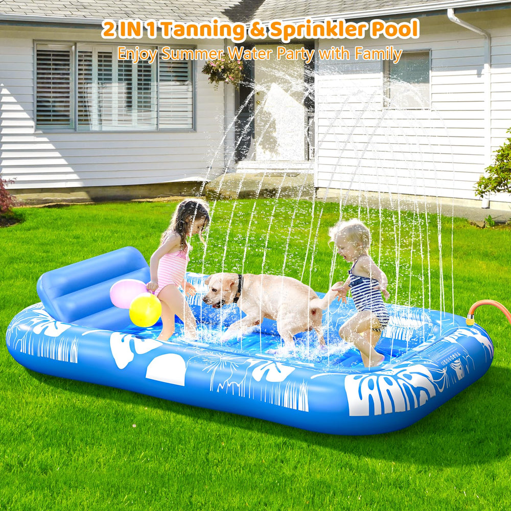 Voice-tank pillow and ribbed air cushion base provide neck support and comfort.