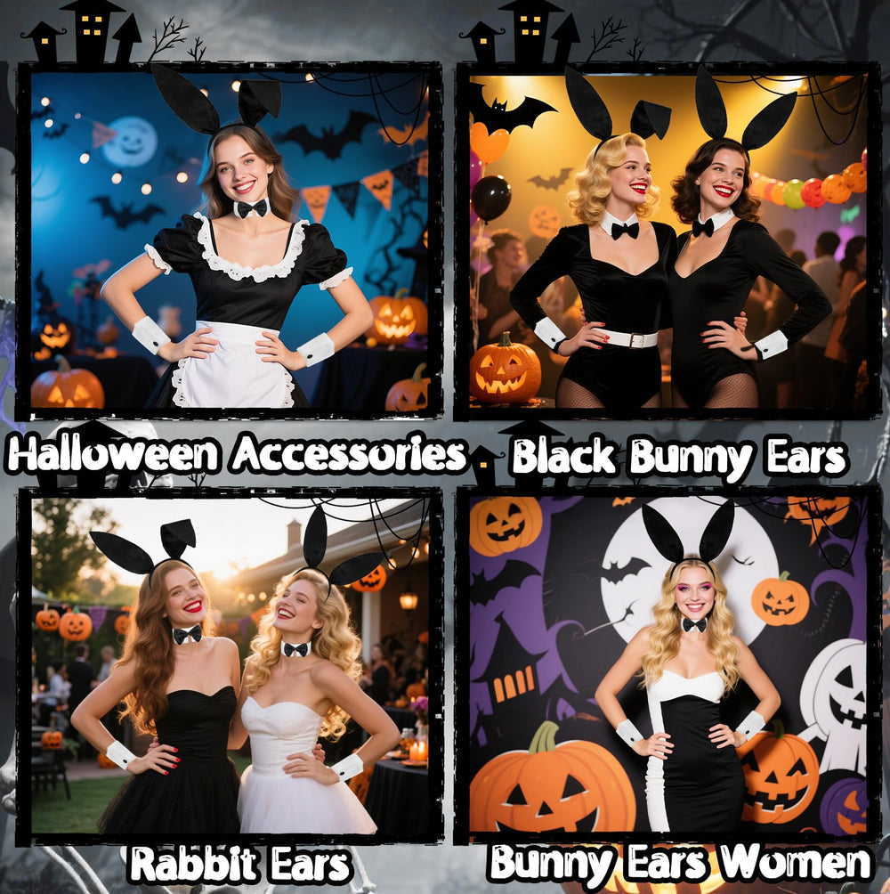 Voiiake fluffy bunny tail attaches easily to clothing for instant costume detail
