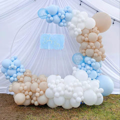 Voircoloria white 5in balloons for accent bursts