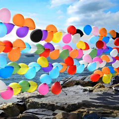 Voircoloria balloons ideal for baby showers and celebrations.