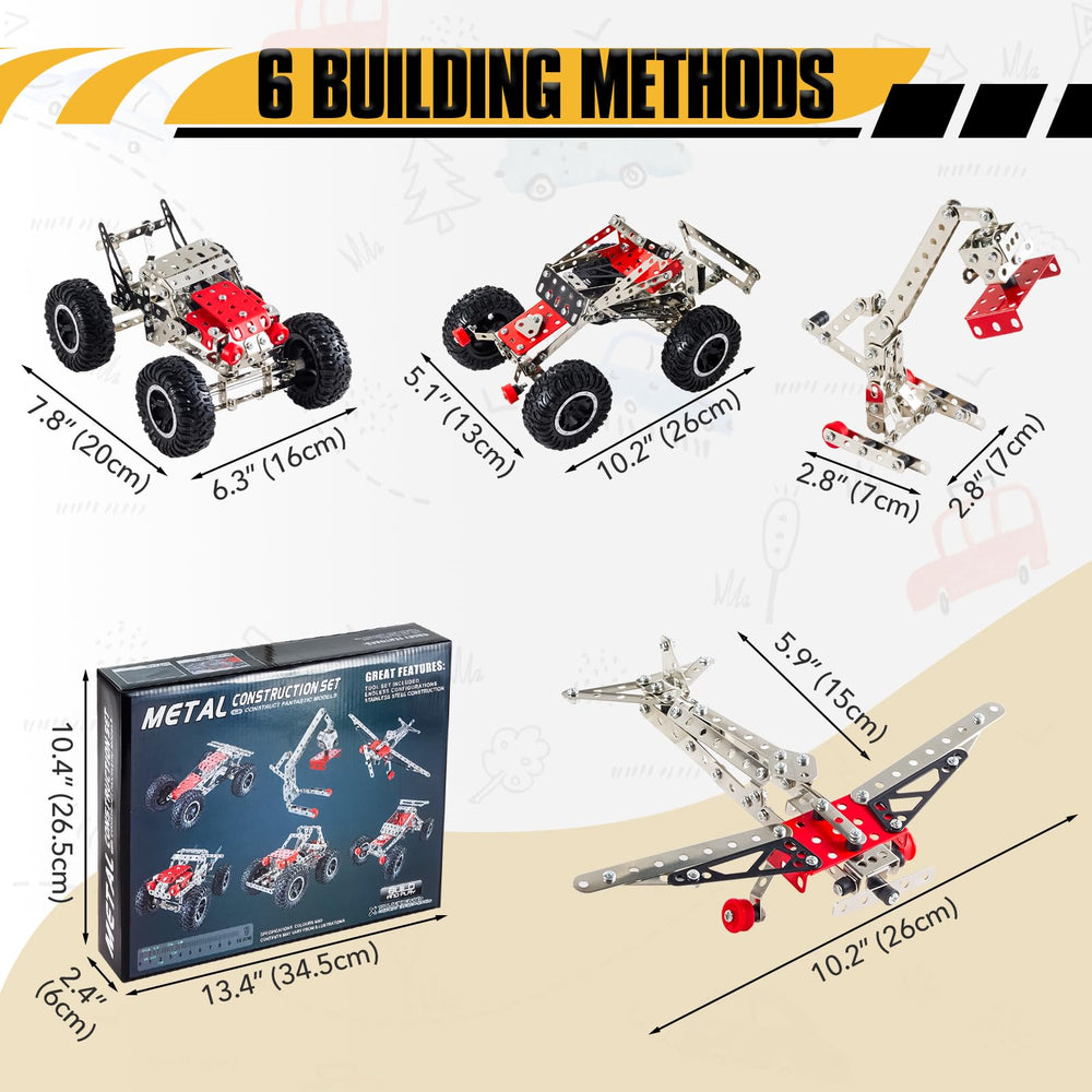 Volico 6-in-1 STEM Kit airplane model in action, fueling imagination.