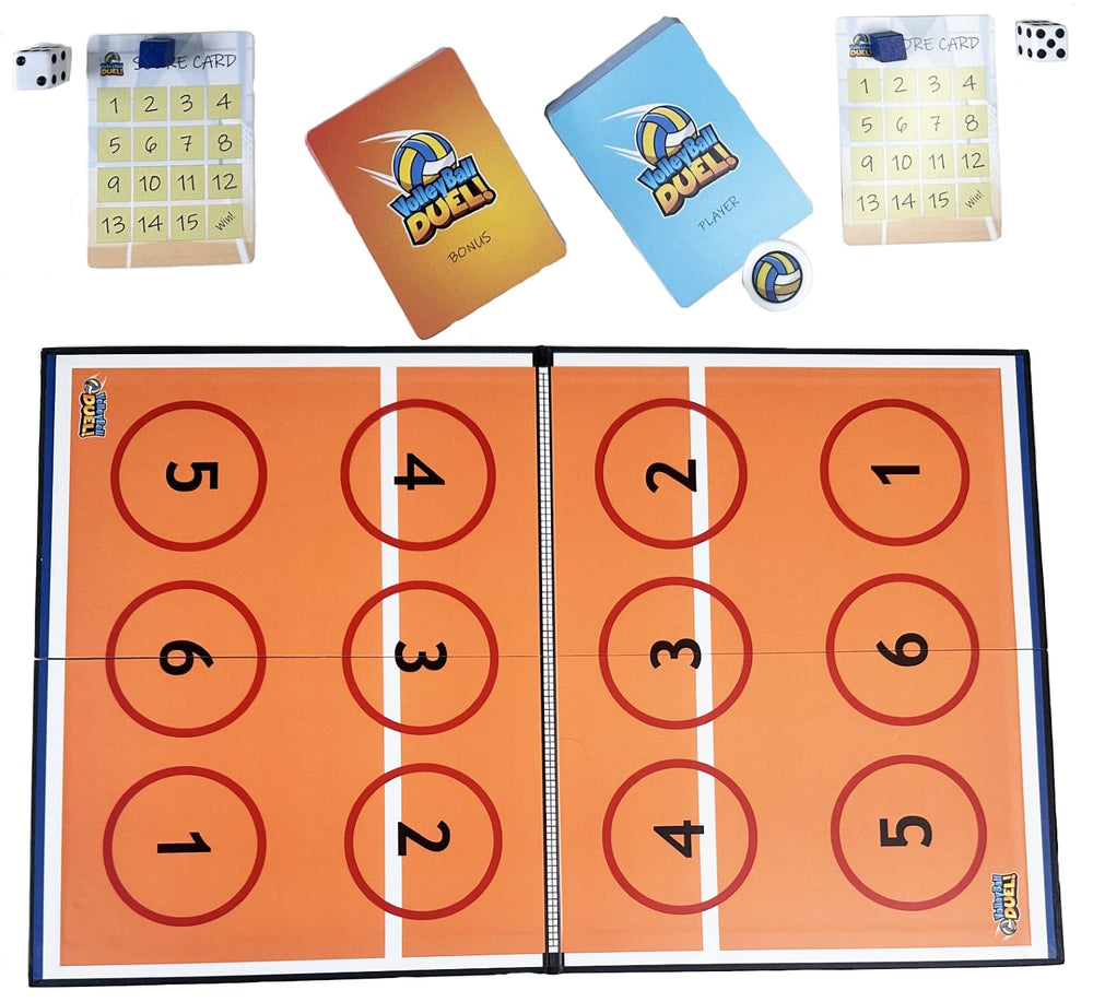 Volleyball Duel! bonus cards introduce variety and strategic twists to matches.