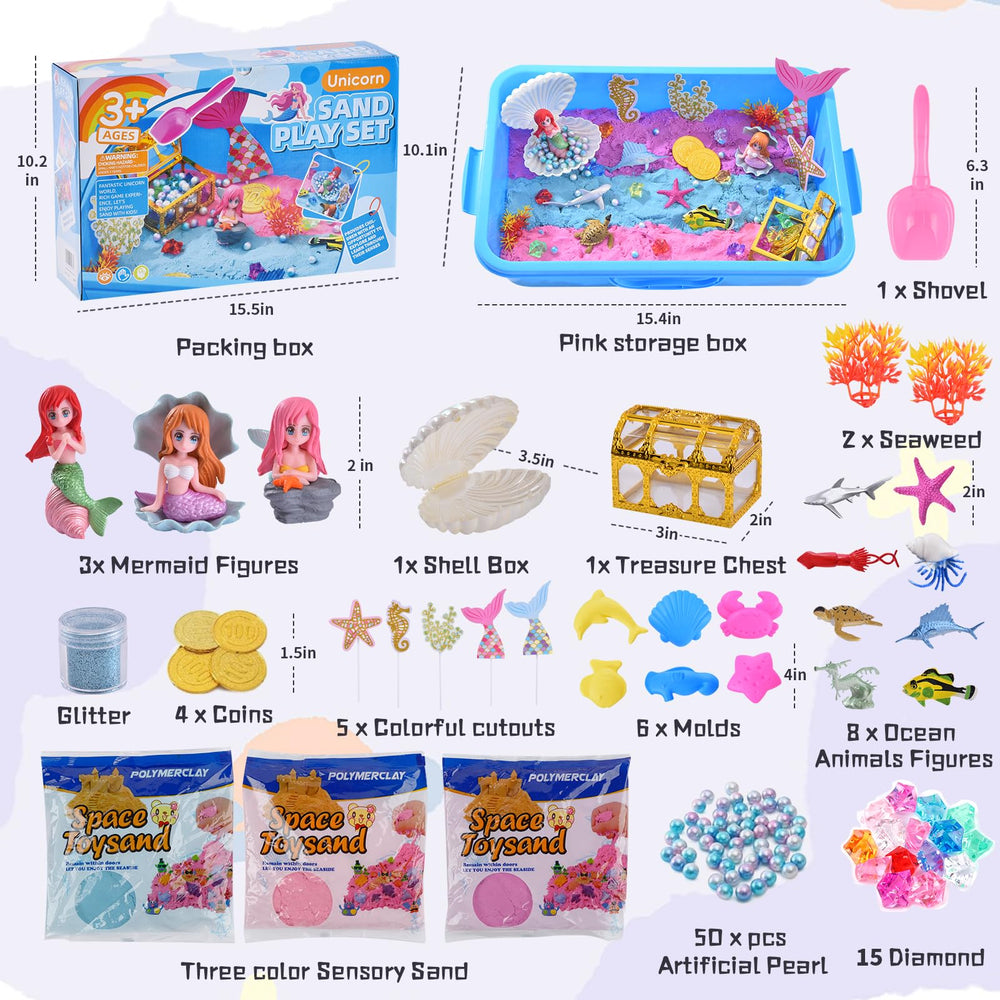 Volmop mermaids for magical tactile play and narratives