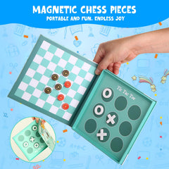 VOLSION magnetic pieces stay secure to prevent losses on trips