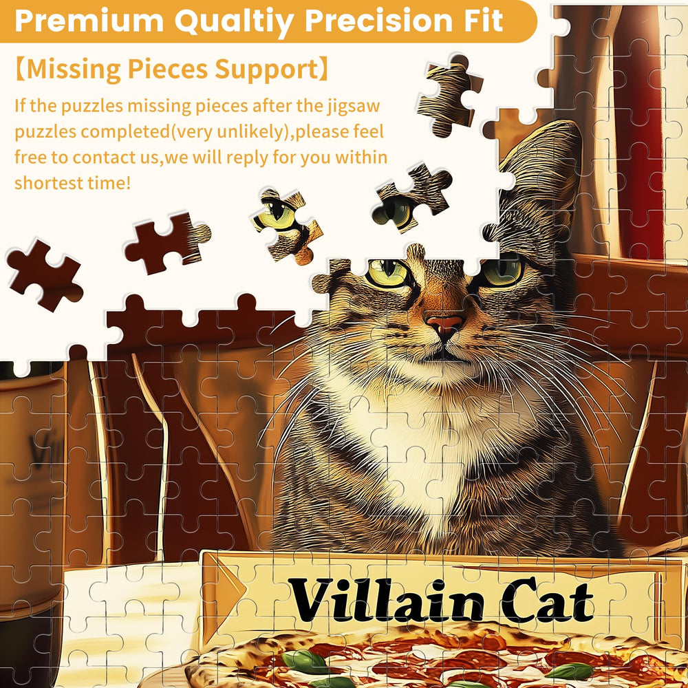 Voluvolu pizza and wine cat scene offers lighthearted entertainment