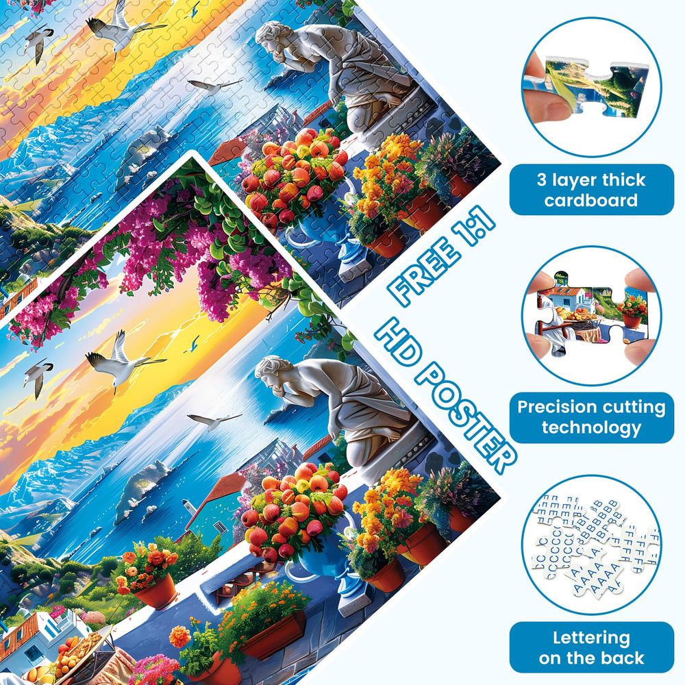 Voluvolu poster and mesh bag included for easy reference and tidy storage during play.