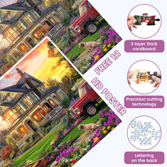 VOLUVOLU puzzle includes a reference poster for easy guidance
