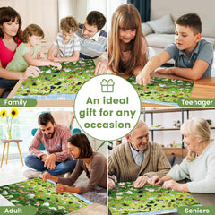 VOLUVOLU Puzzle with Colorful Lamination delivers vivid colors and durability.