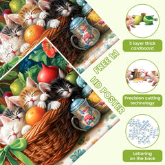 VOLUVOLU eco-friendly puzzle pieces—green materials for sustainable puzzling.