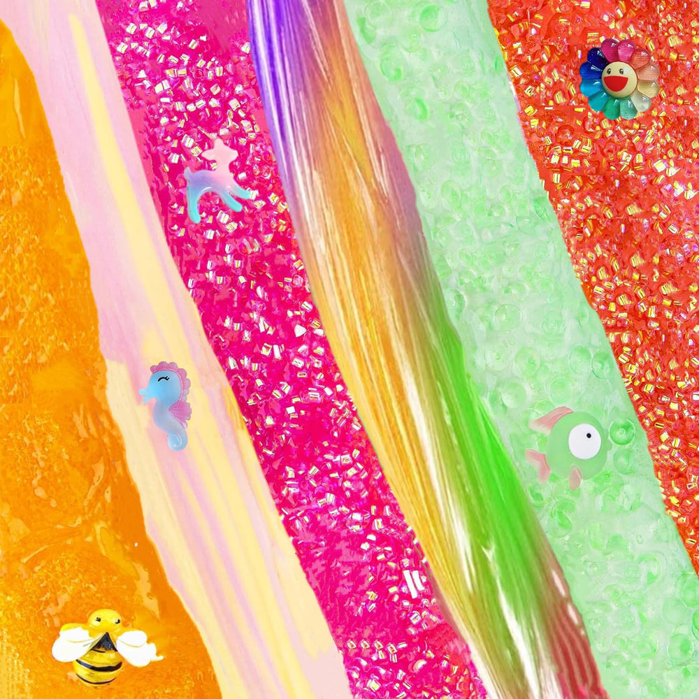 Vomkela honeycomb sponge slime demonstrates unique squeeze sensations during play.