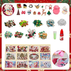 Vomkela slime add-ins and resin charms for custom designs.