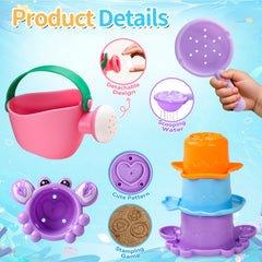 Voohek duck-shaped cups float and race for engaging tub-time adventures.