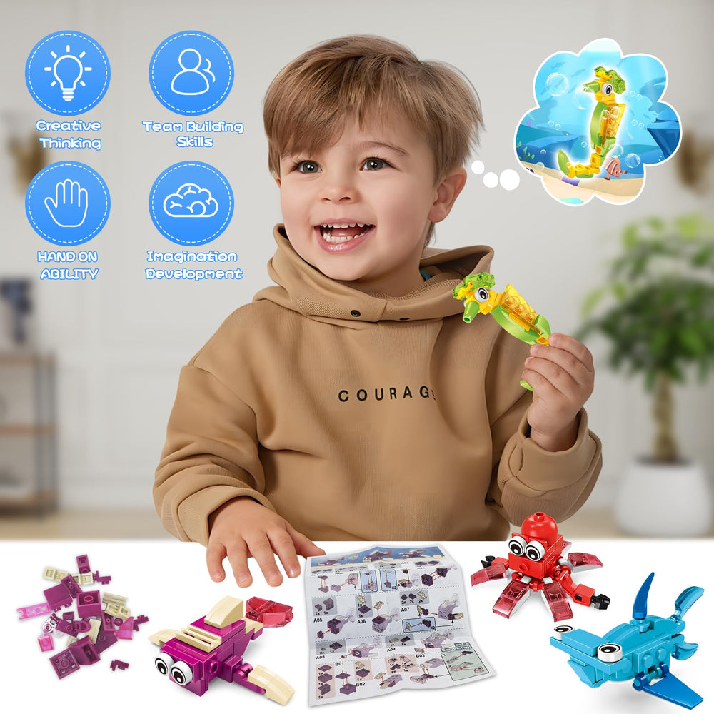 VOPOGLNE squid builds foster problem-solving and sequencing