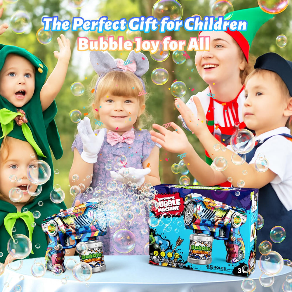 Refill bubble solution packs for extended bubble fun with VORBLIX