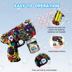 Concentrated refill packs for continuous bubble production with VORBLIX