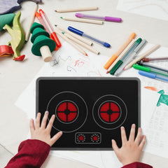 Vosarea pretend kitchen induction cooker enhances role-play and social skills.